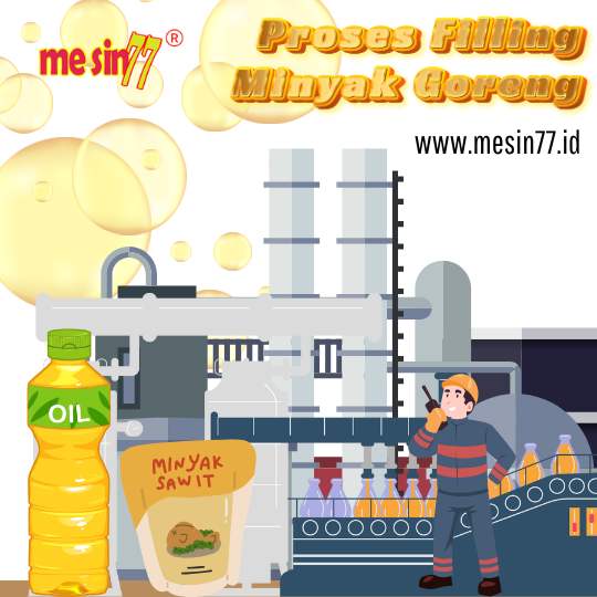 mesin pengisian minyak goreng