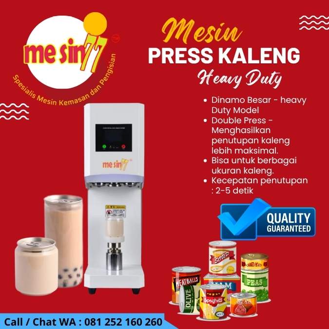 mesin press kaleng