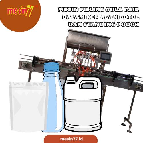 mesin filling gula cair