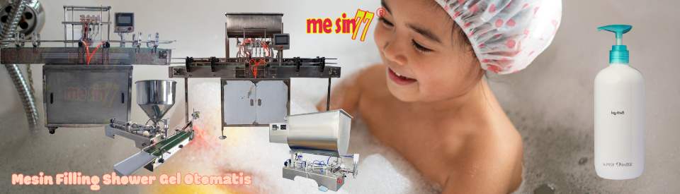 mesin filling shower gel