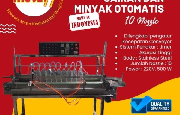CHM-10L Mesin Filling 10 Nozzle Otomatis