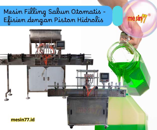 mesin filling sabun otomatis