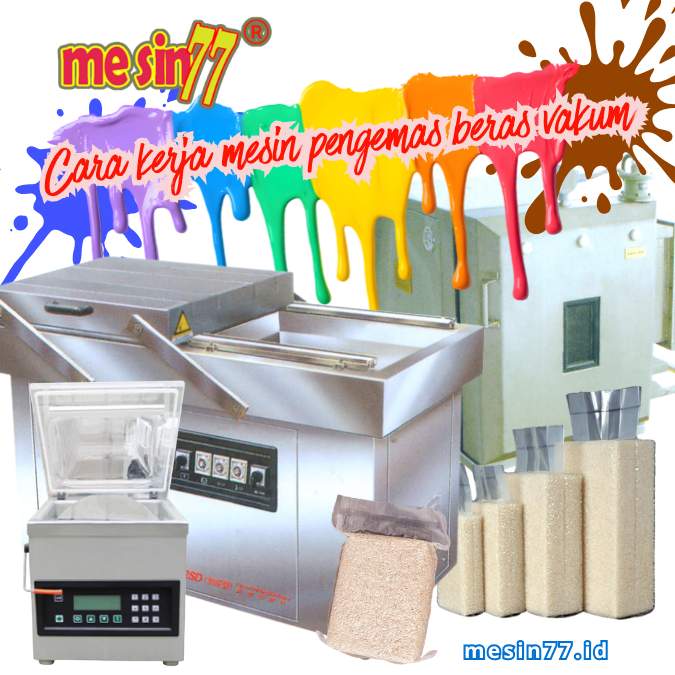 mesin pengemas beras vakum