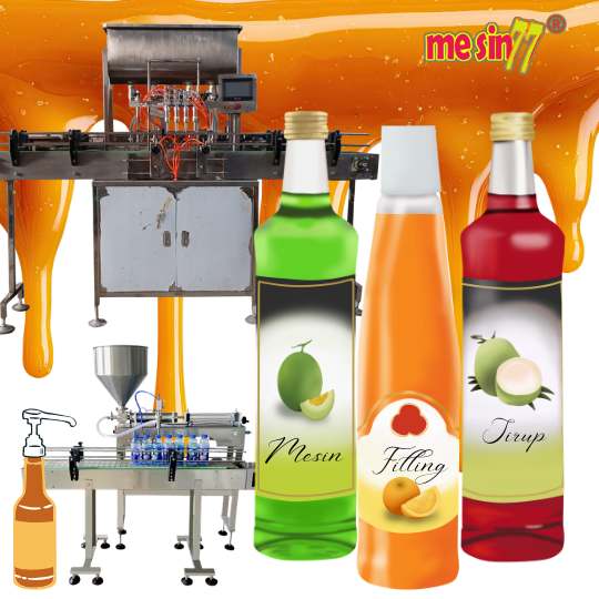 mesin filling sirup